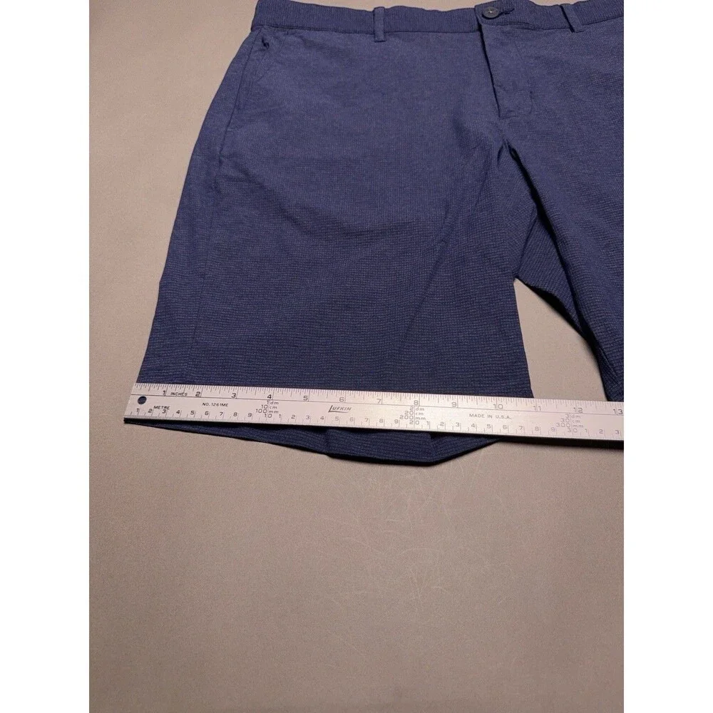 Tommy Bahama Men's 36 Golf Chip Shot Shorts Navy 9.5” Inseam Chino Nylon Flat